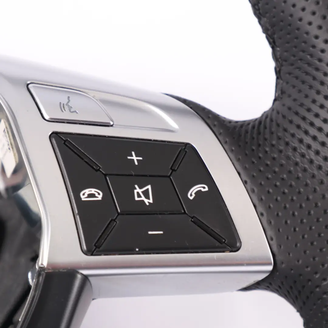 NUEVO volante de cuero negro multifunción para Mercedes W204 con número de pieza A2464601503 Mercedes W204 NUEVO volante de cuero negro multifunción - SKU A2464601503-2 - Número de pieza A2464601503