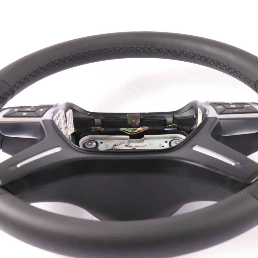 NUEVO volante de cuero negro multifunción para Mercedes W204 con número de pieza A2464601503 Mercedes W204 NUEVO volante de cuero negro multifunción - SKU A2464601503-2 - Número de pieza A2464601503