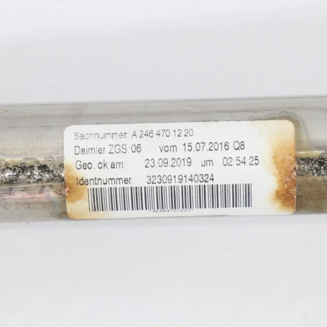 Tubo di rifornimento carburante collo serbatoio per Mercedes GLA X156 con numero di parte A2464701220 Mercedes GLA X156 Tubo di rifornimento carburante collo serbatoio - SKU A2464701220 - Numero di parte A2464701220