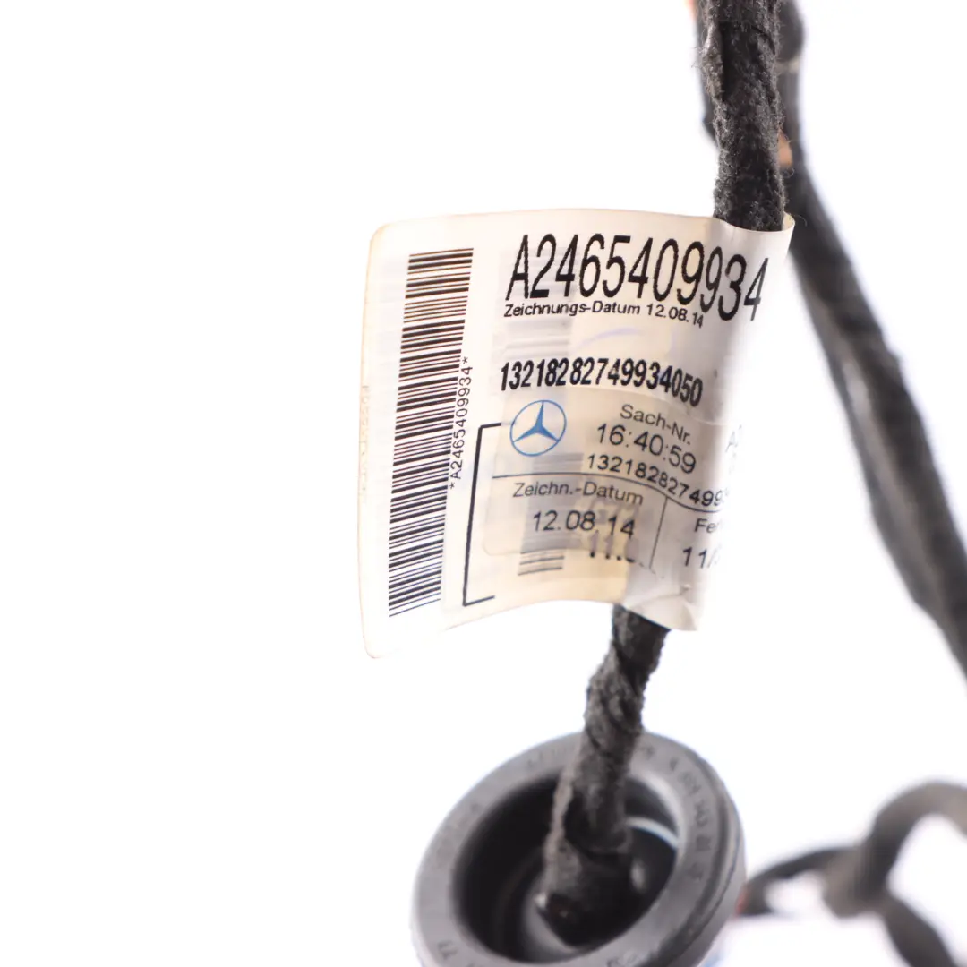 Door Harness Left Right N/O/S Rear Door Wiring Loom to Mercedes W176 with Part number A2465409934 Mercedes W176 Door Harness Left Right N/O/S Rear Door Wiring Loom - SKU A2465409934 - Part number A2465409934