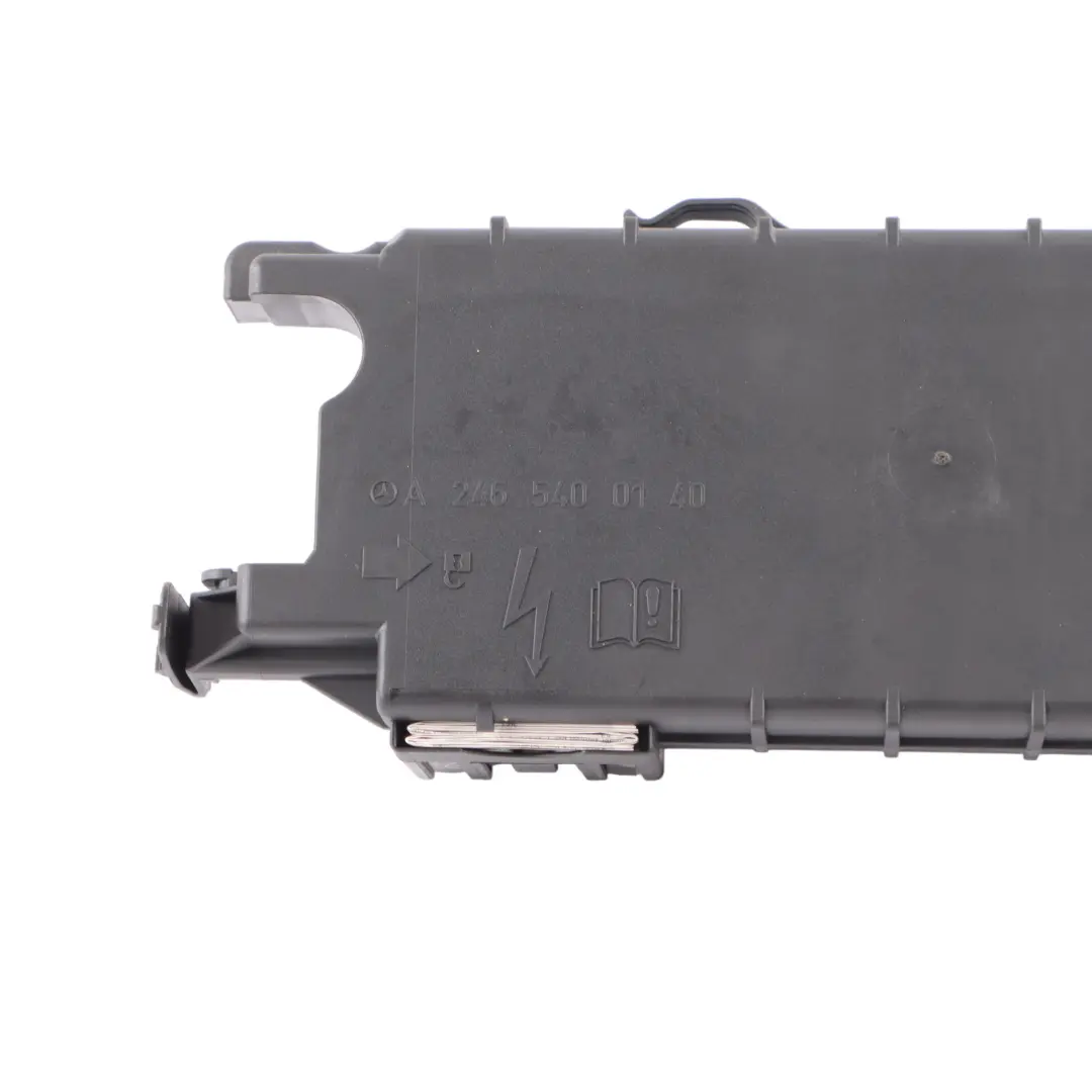 Fuse Relay Box Cover Cap Top Trim Lid to Mercedes W176 with Part number A2465451440 Mercedes W176 Fuse Relay Box Cover Cap Top Trim Lid - SKU A2465451440 - Part number A2465451440