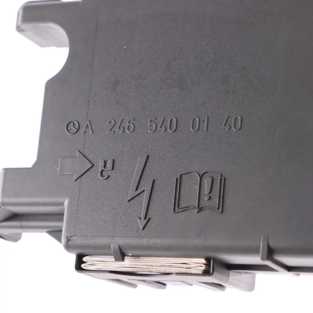 Fuse Relay Box Cover Cap Top Trim Lid to Mercedes W176 with Part number A2465451440 Mercedes W176 Fuse Relay Box Cover Cap Top Trim Lid - SKU A2465451440 - Part number A2465451440