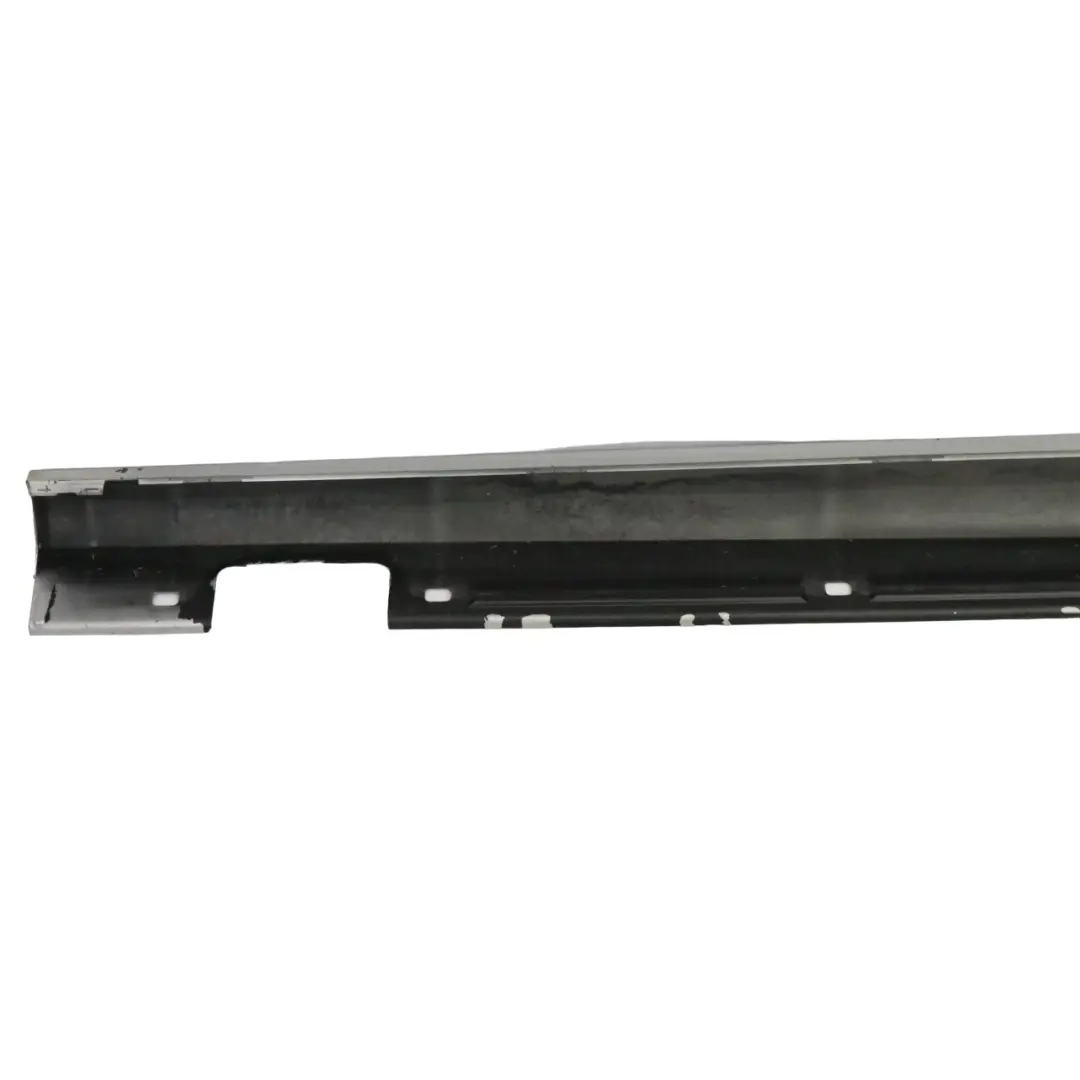 Side Skirt Right O/S Door Sill Cover W117 W246 Polar Silver - 761 to Mercedes W176 with Part number A2466980654 Mercedes W176 Side Skirt Right O/S Door Sill Cover W117 W246 Polar Silver - 761 - SKU A2466980654-PLS2 - Part number A2466980654