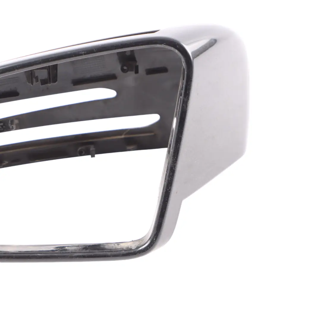 Wing Mirror Cover Cap Door Left N/S Housing Night Black - 696 to Mercedes W176 with Part number A2468110100 Mercedes W176 Wing Mirror Cover Cap Door Left N/S Housing Night Black - 696 - SKU A2468110100-NIB - Part number A2468110100