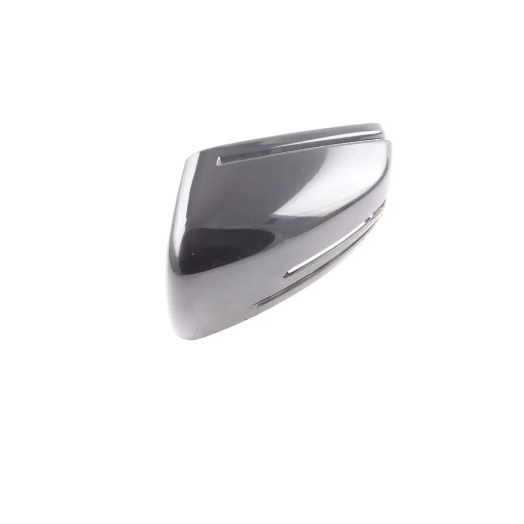 Mercedes W176 Wing Mirror Cover Cap Door Left N/S Housing Night Black - 696 - SKU A2468110100-NIB - Part number A2468110100