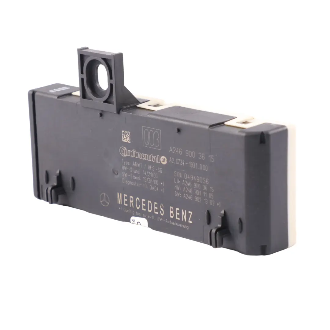 Mercedes GLA X156 Heckklappenlift Kofferraumdeckel Steuergerät Modul - SKU A2469003615 - Teilenummer A2469003615