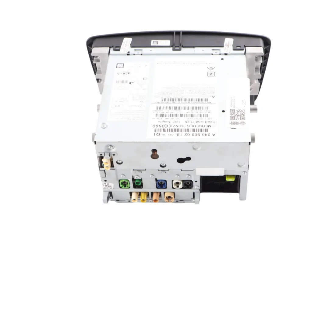 Head Unit Radio Media Player Navigation to Mercedes W176 with Part number A2469006218 Mercedes W176 Head Unit Radio Media Player Navigation - SKU A2469006218 - Part number A2469006218
