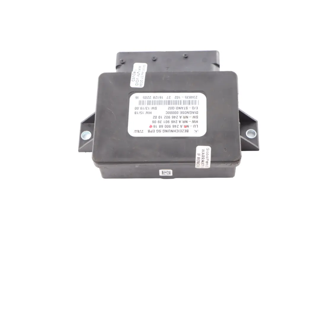 W231 W246 estacionamiento eléctrico Control Módulo para Mercedes W176 con número de pieza A2469006816 Mercedes W176 W231 W246 estacionamiento eléctrico Control Módulo - SKU A2469006816 - Número de pieza A2469006816