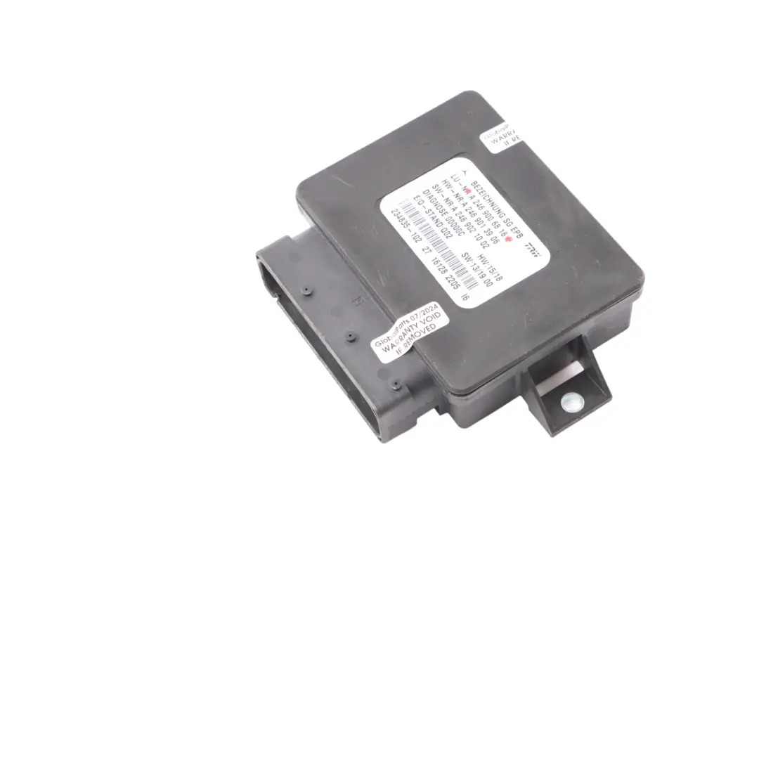 W231 W246 Unité contrôle frein stationnement Module pour Mercedes W176 à propos du numéro de pièce A2469006816 Mercedes W176 W231 W246 Unité contrôle frein stationnement Module - SKU A2469006816 - Numéro de pièce A2469006816