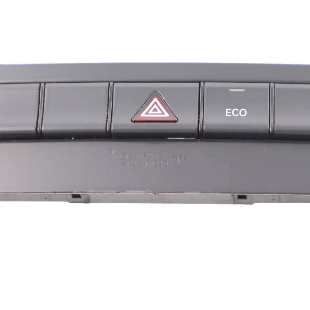 Hazard Triangle ECO Start Stop Heater Switch Block to Mercedes W176 with Part number A2469051301 Mercedes W176 Hazard Triangle ECO Start Stop Heater Switch Block - SKU A2469051301 - Part number A2469051301