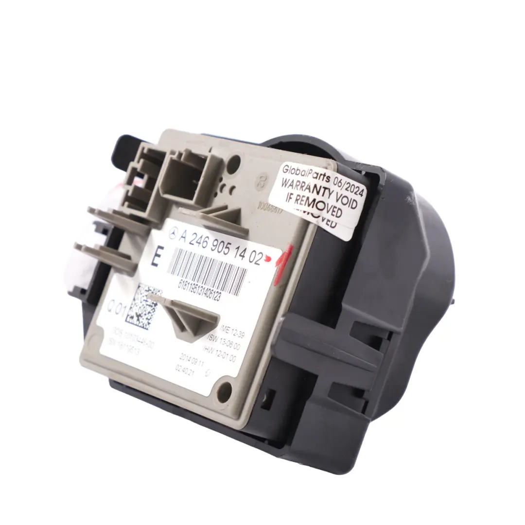  Ignition Switch Mercedes W176 W246 Key Reader Lock Control Unit - SKU A2469051402-1 - Part number A2469051402