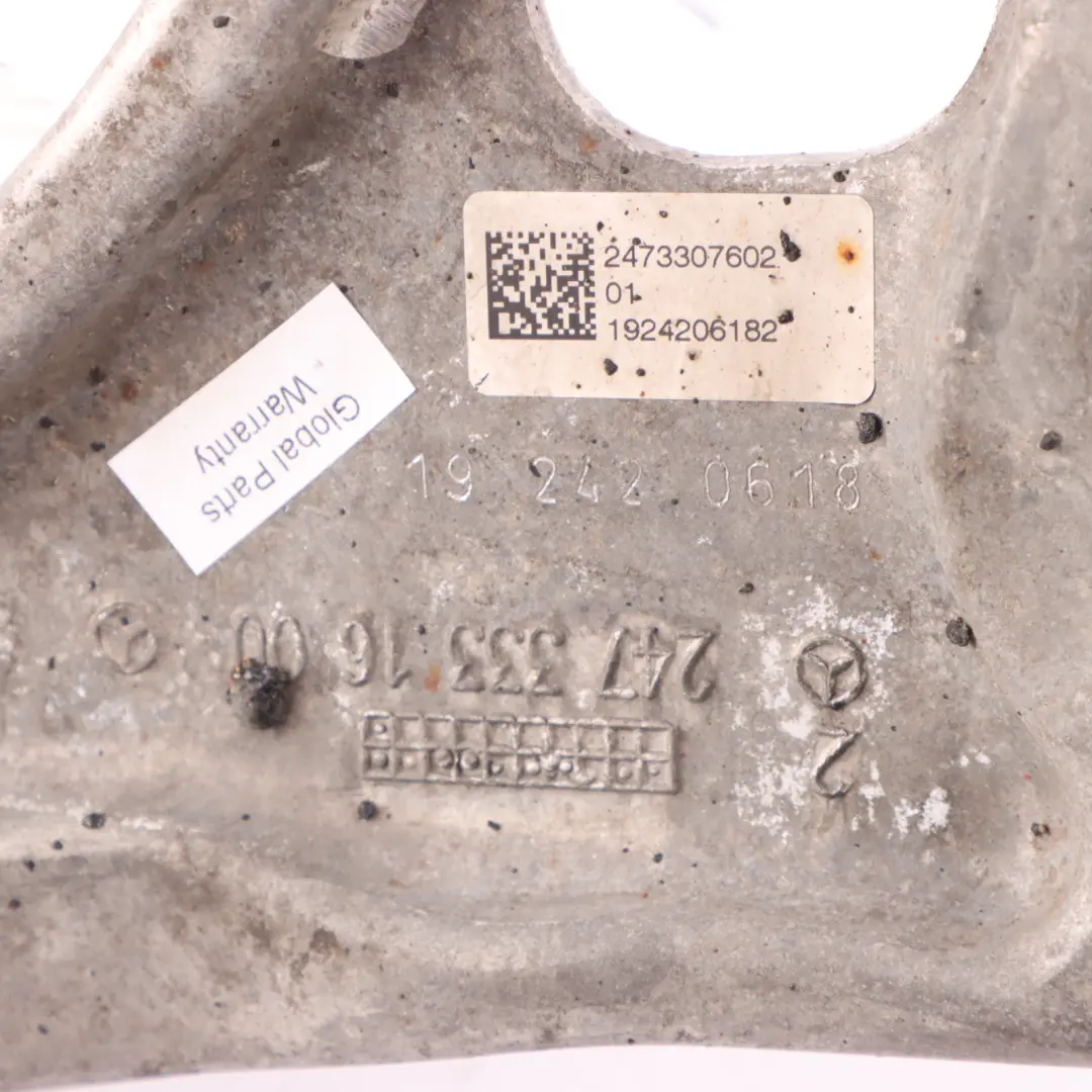 Mercedes W177 W247 Front Right O/S Lower Control Arm Wishbone - SKU A2473307602 - Part number A2473307602