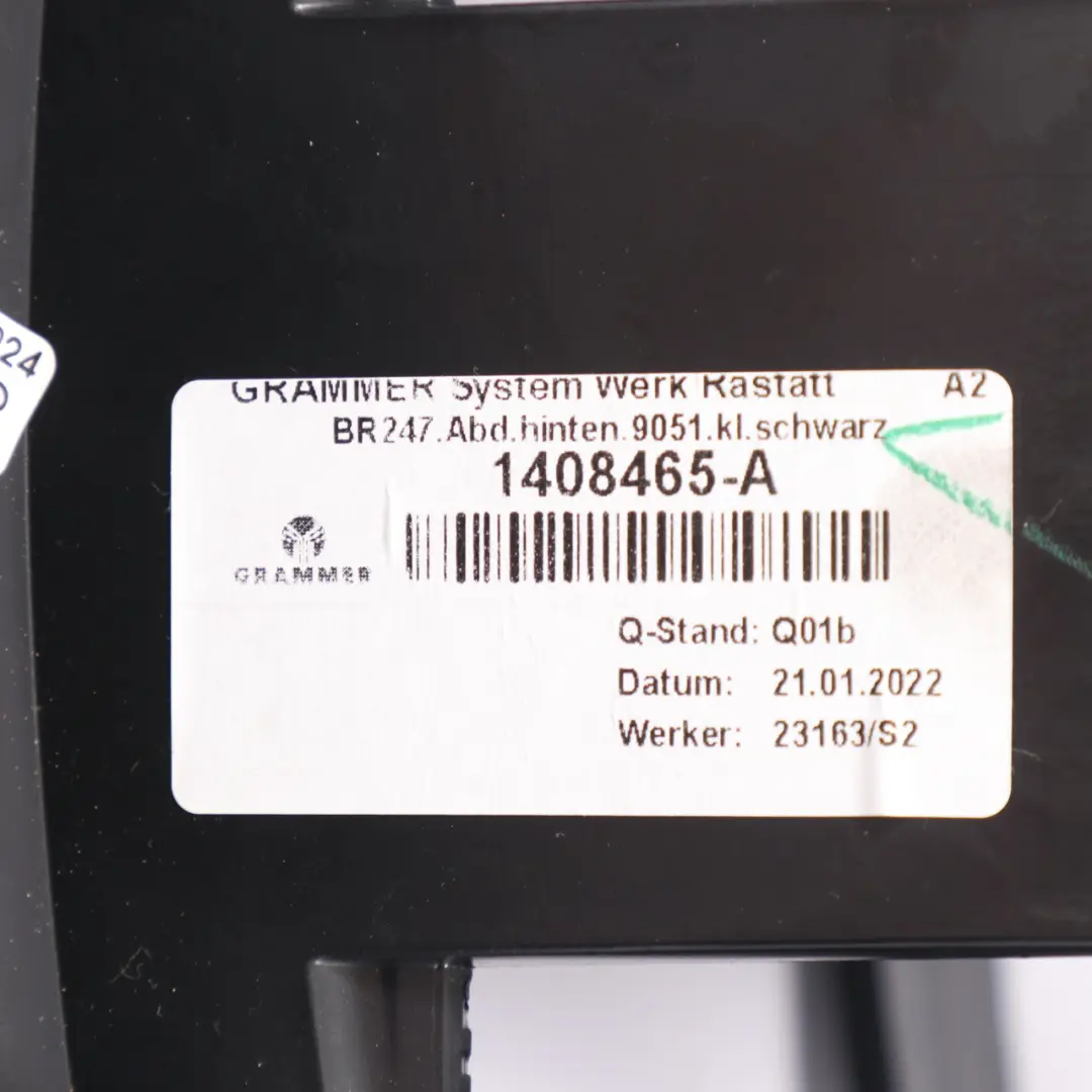 Mercedes H243 Centre Console Rear Air Vent Panel A1776803701 - SKU A2476803001 - Part number A2476803001