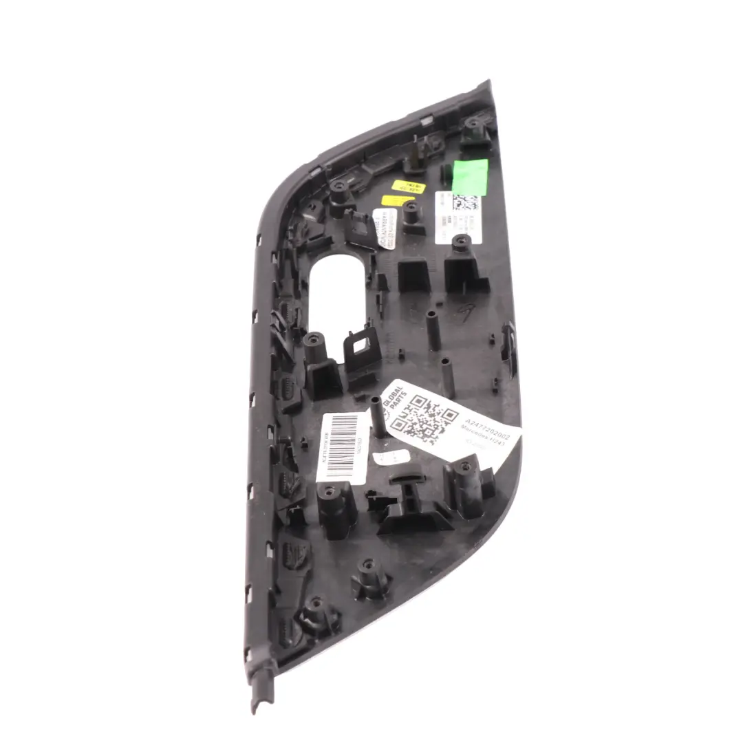 Mercedes EQA H243 Panel embellecedor tarjeta puerta delantera derecha Aluminio - SKU A2477202002 - Número de pieza A2477202002