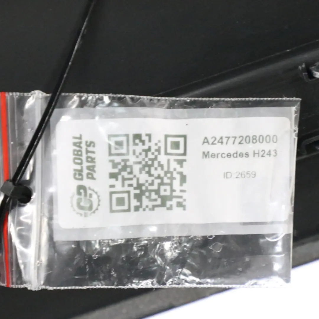  Couvercle d'entrée Mercedes EQA H243 W247 Bande seuil avant droite - SKU A2477208000 - Numéro de pièce A2477208000