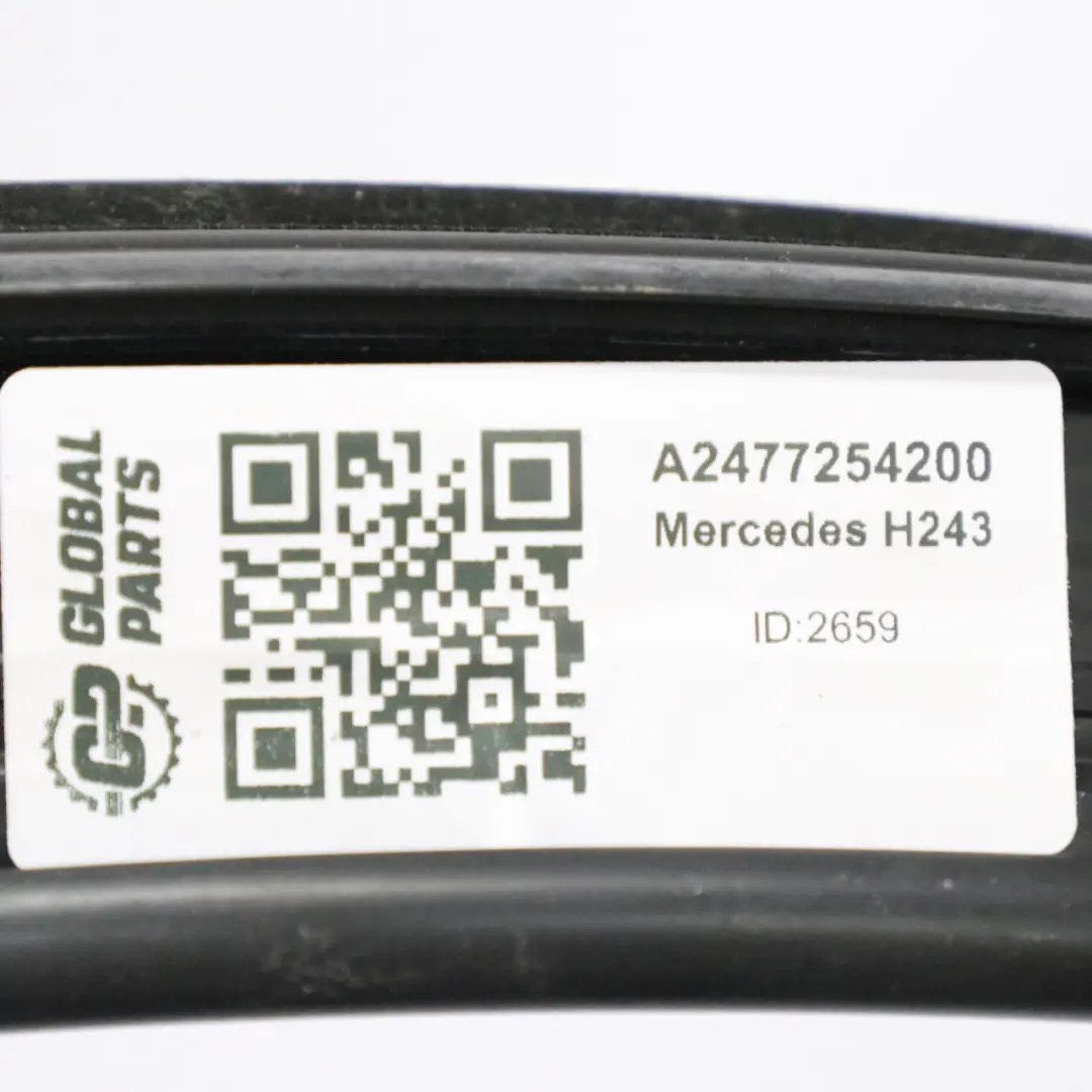 Guarnizione porta anteriore destra Guarnizione per Mercedes H243 con numero di parte A2477254200 Mercedes H243 Guarnizione porta anteriore destra Guarnizione - SKU A2477254200 - Numero di parte A2477254200
