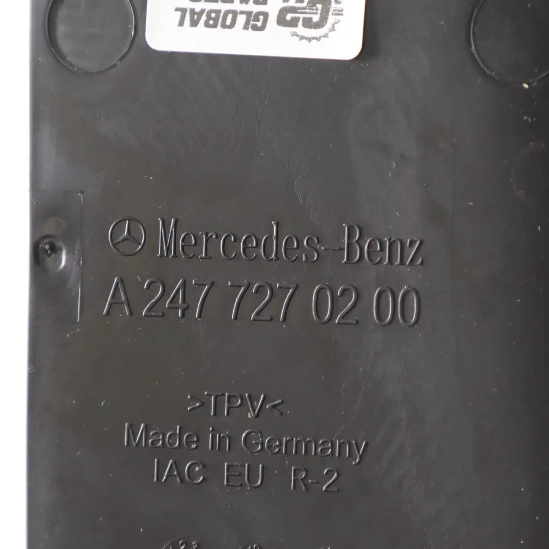 Mercedes EQA H243 Inserción bolsillo tarjeta puerta frontal derecho - SKU A2477270200 - Número de pieza A2477270200
