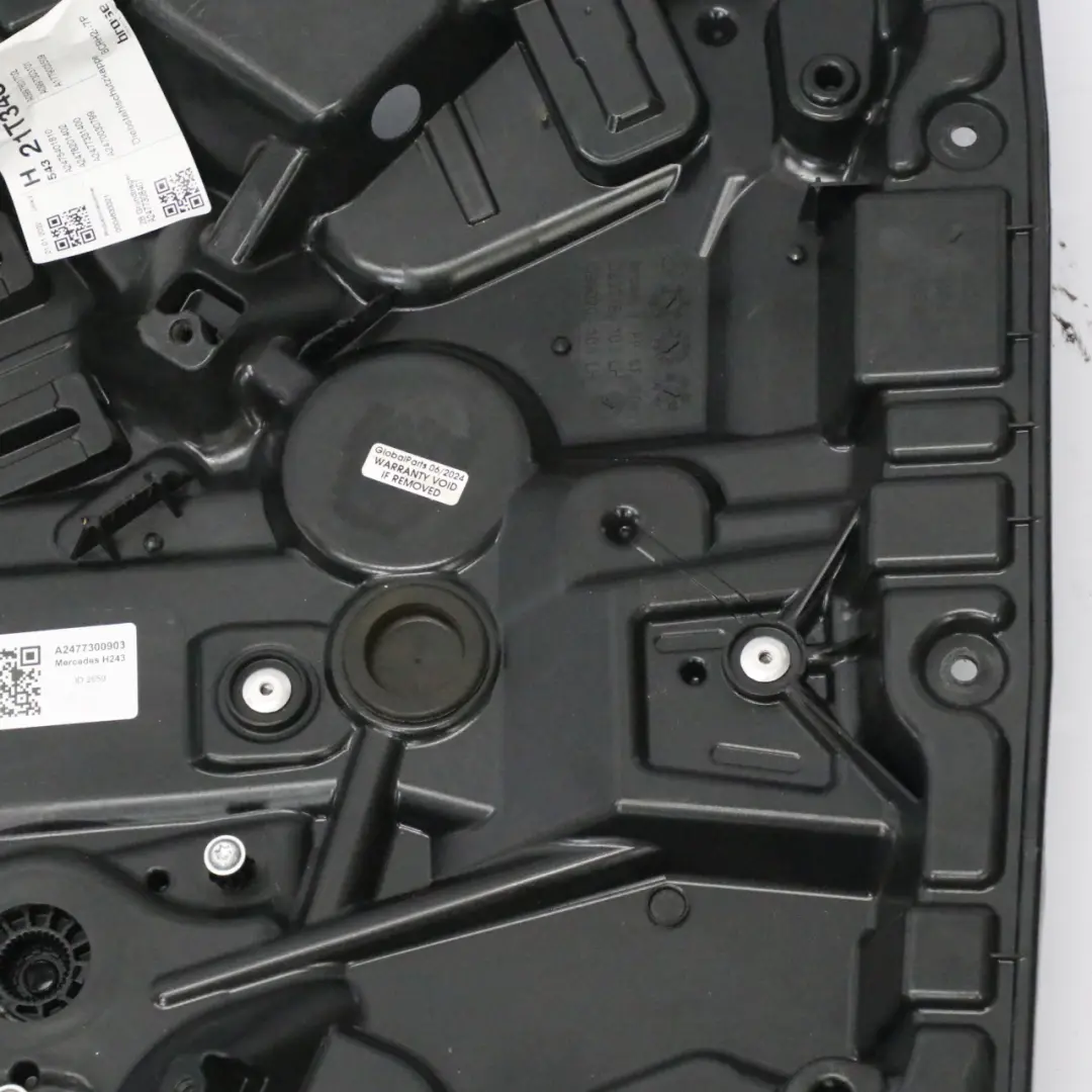 Porta elevalunas Mercedes EQA H243 W247 Puerta Trasera Izquierda para con número de pieza A2477300903 Porta elevalunas Mercedes EQA H243 W247 Puerta Trasera Izquierda - SKU A2477300903 - Número de pieza A2477300903