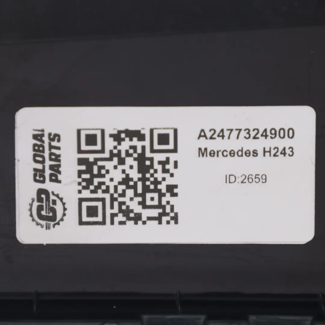 Mercedes H243 Door Top Trim Strip Molding Rear Left N/S - SKU A2477324900 - Part number A2477324900