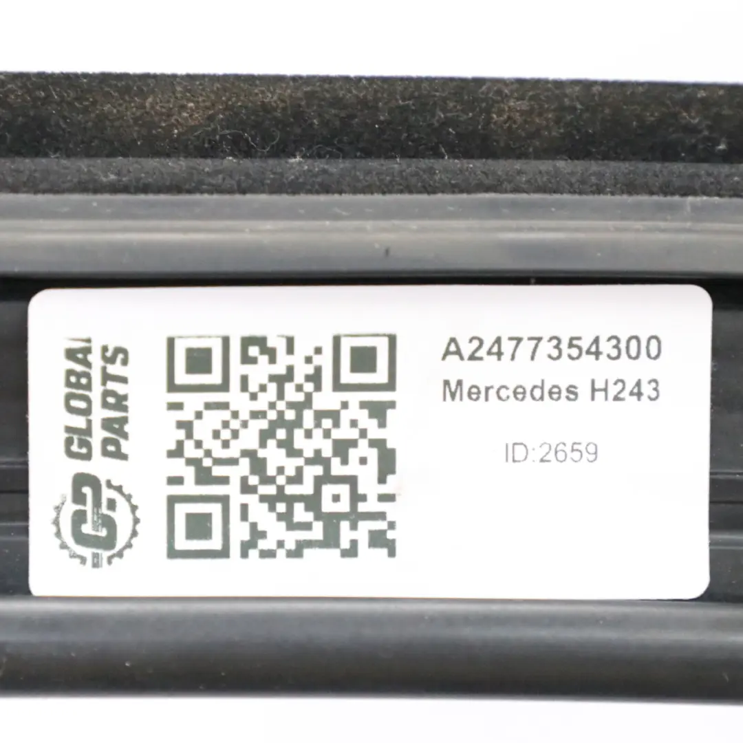 Uszczelka Ramka Szyby Drzwi Lewy Tył do Mercedes H243 o numerze A2477354300 Mercedes H243 Uszczelka Ramka Szyby Drzwi Lewy Tył - SKU A2477354300 - Numer Części A2477354300