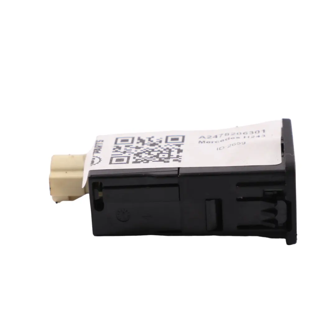 Mercedes H243 W247 Porta USB Tipo-C Spina di ingresso Connessione - SKU A2478206301 - Numero di parte A2478206301