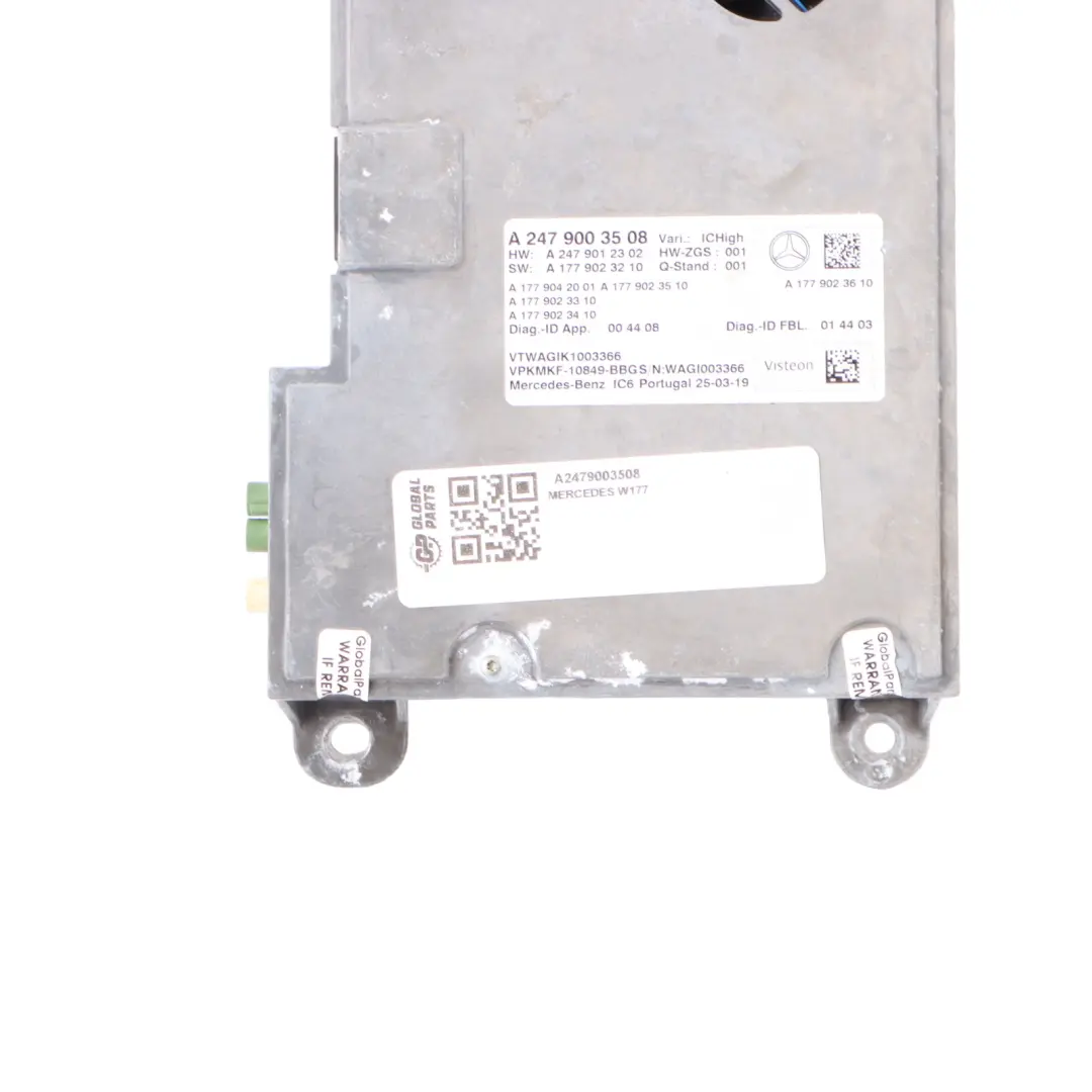 Instrument Cluster SpeedoMeter Module ECU Control Unit to Mercedes C118 with Part number A2479003508 Mercedes C118 Instrument Cluster SpeedoMeter Module ECU Control Unit - SKU A2479003508 - Part number A2479003508