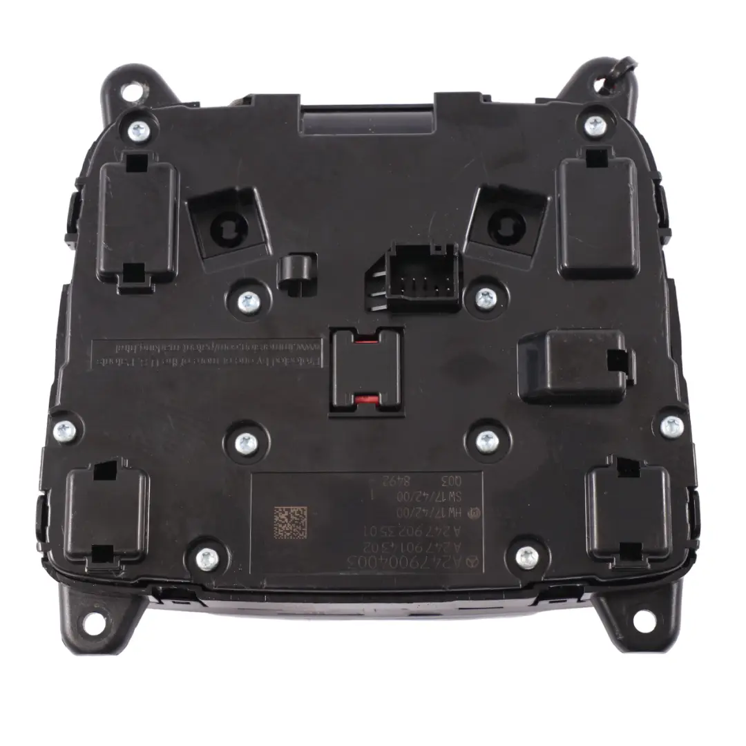 Mercedes W177 Console Centrale Pannello Interruttore Touchpad - SKU A2479004003-1 - Numero di parte A2479004003