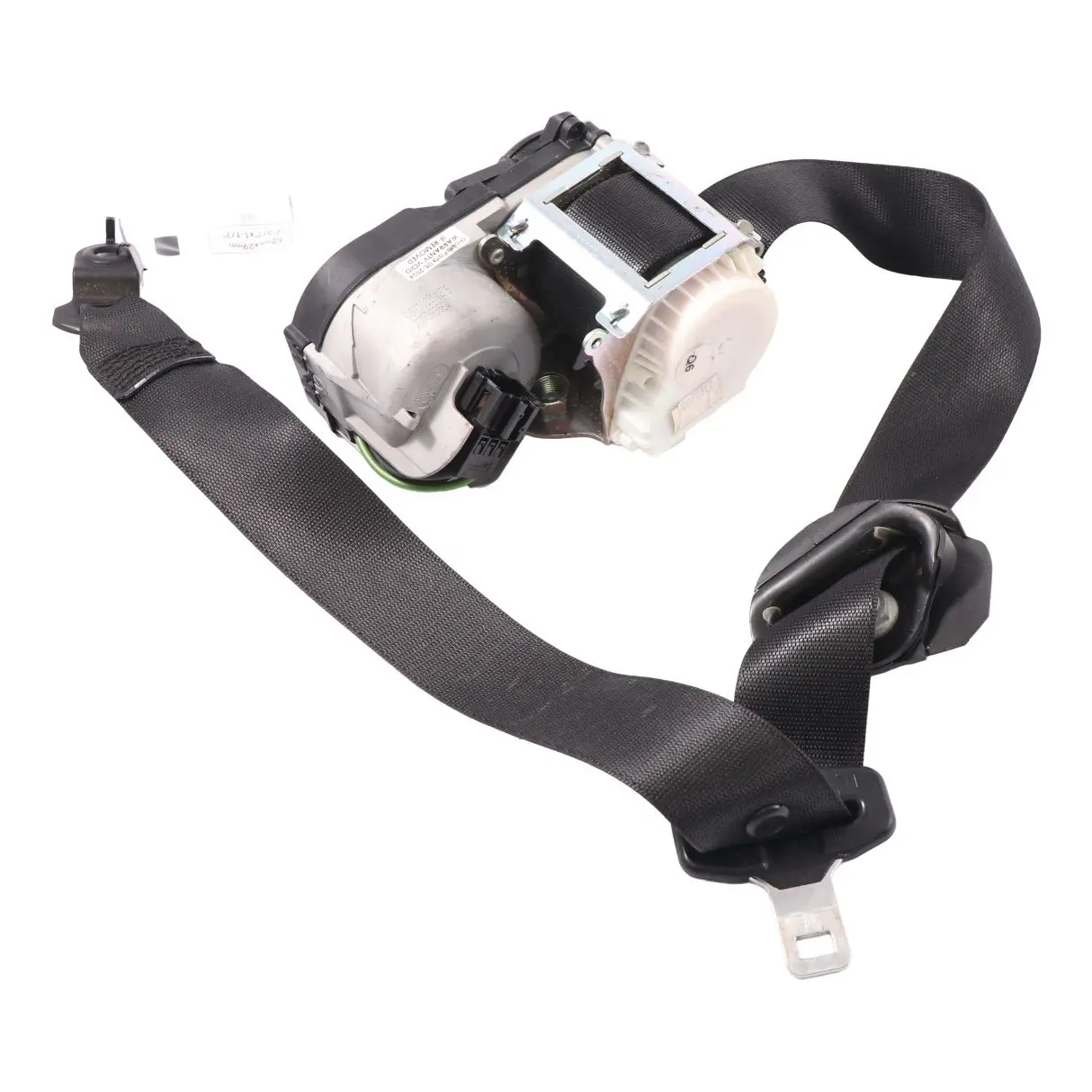 Mercedes W164 Cinturón seguridad delantero izquierdo superior Negro A2518601985