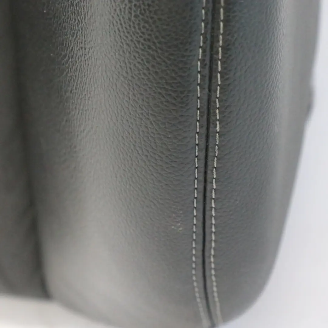 Mercedes ML W164 Front Seat Right Backrest Cover Heated Leather Alcantara Black - SKU A2519101493-1 - Part number A2519101493