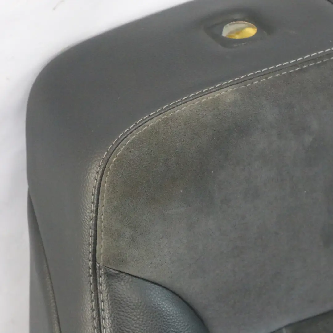 Front Seat Right Backrest Cover Heated Leather Alcantara Black to Mercedes ML W164 with Part number A2519101493 Mercedes ML W164 Front Seat Right Backrest Cover Heated Leather Alcantara Black - SKU A2519101493-1 - Part number A2519101493