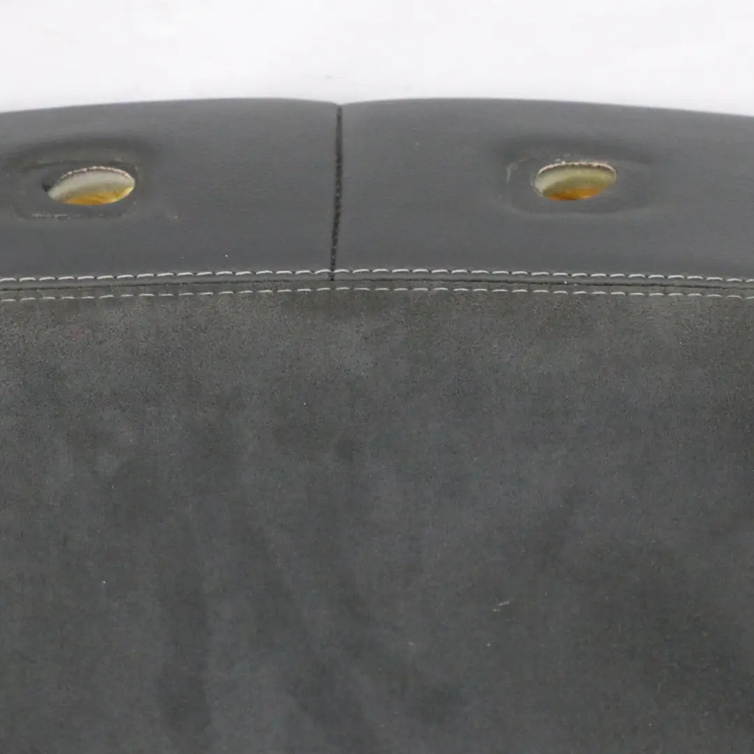 Mercedes ML W164 Front Seat Right Backrest Cover Heated Leather Alcantara Black - SKU A2519101493-1 - Part number A2519101493