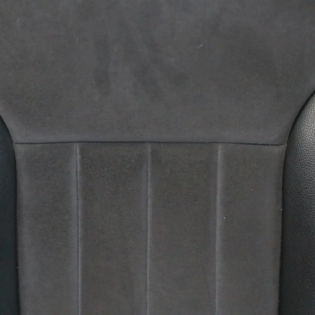 Mercedes ML W164 Front Seat Right Backrest Cover Heated Leather Alcantara Black - SKU A2519101493-1 - Part number A2519101493