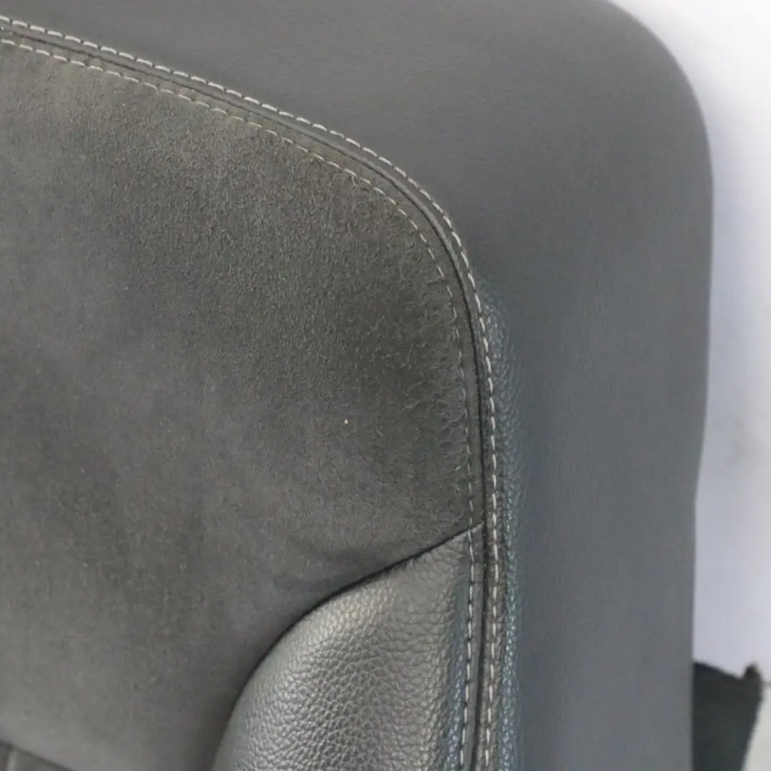 Front Seat Right Backrest Cover Heated Leather Alcantara Black to Mercedes ML W164 with Part number A2519101493 Mercedes ML W164 Front Seat Right Backrest Cover Heated Leather Alcantara Black - SKU A2519101493-1 - Part number A2519101493