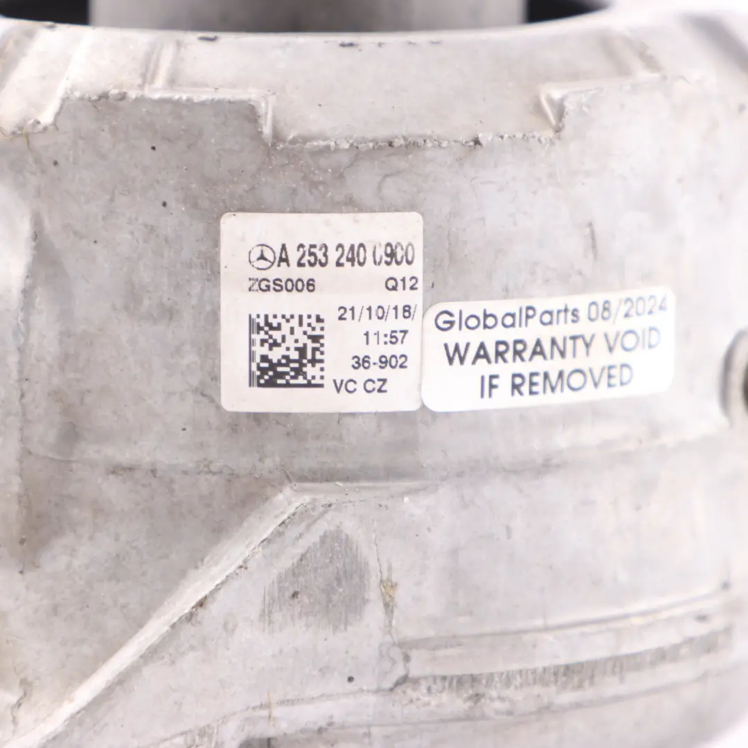 Mount Support Bracket to Mercedes X253 Engine with Part number A2532400900 Mercedes X253 Engine Mount Support Bracket - SKU A2532400900 - Part number A2532400900