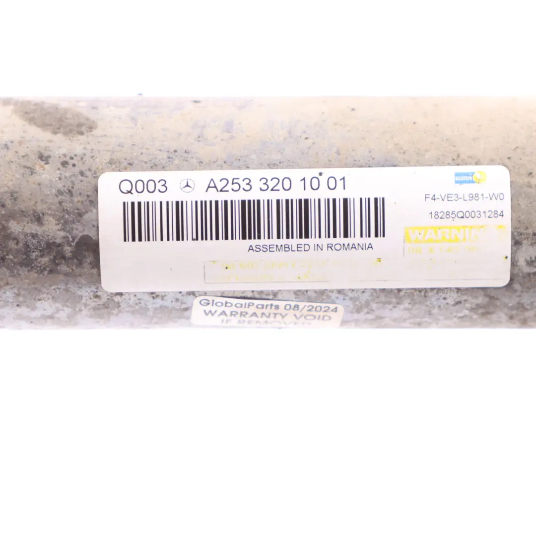 Strut Mercedes X253 Shock Absorber Rear Left Right N/O/S to Spring with Part number A2533201001 Spring Strut Mercedes X253 Shock Absorber Rear Left Right N/O/S - SKU A2533201001 - Part number A2533201001