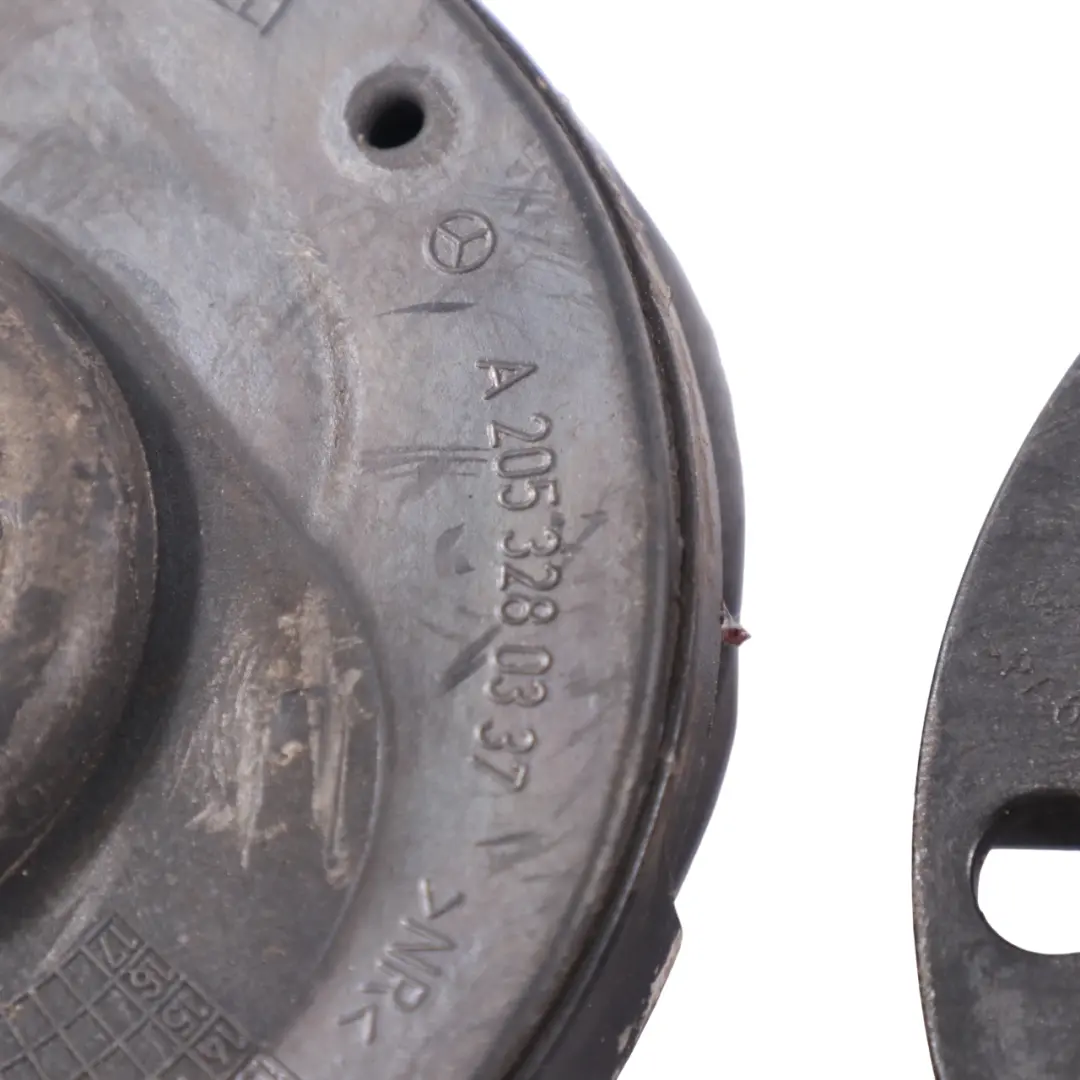 Suspension Spring Coil Rubber Mount Set to Mercedes X253 Rear with Part number A2533240304 Mercedes X253 Rear Suspension Spring Coil Rubber Mount Set - SKU A2053280337 - Part number A2533240304