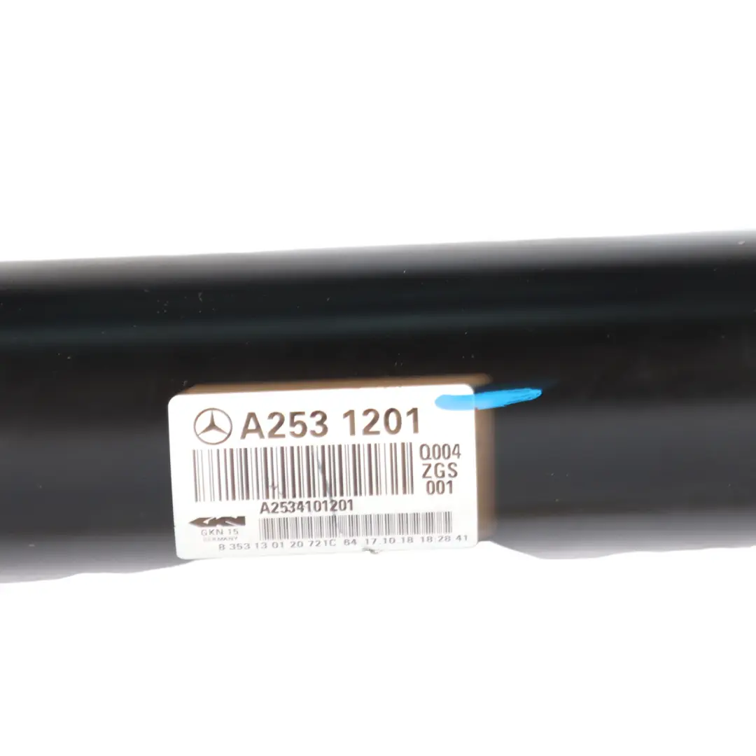 M274 Petrol Drive Propshaft Prop Shaft Automatic to Mercedes X253 with Part number A2534101201 Mercedes X253 M274 Petrol Drive Propshaft Prop Shaft Automatic - SKU A2534101201 - Part number A2534101201