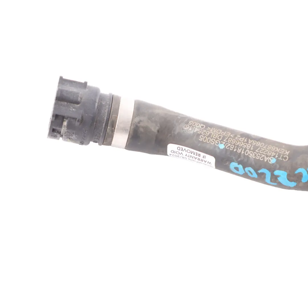 Mercedes GLC C253 X253 OM651 Water Coolant Cooling Pipe Line Hose - SKU A2535018182 - Part number A2535018182
