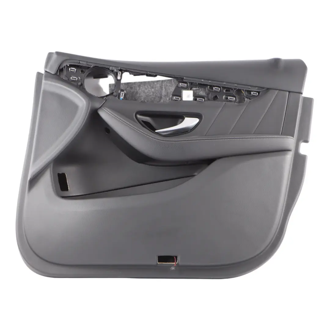 Door Card Trim Panel Front Right O/S Lining Black to Mercedes GLC X253 with Part number A2537202804 Mercedes GLC X253 Door Card Trim Panel Front Right O/S Lining Black - SKU rhd-A2537202804 - Part number A2537202804