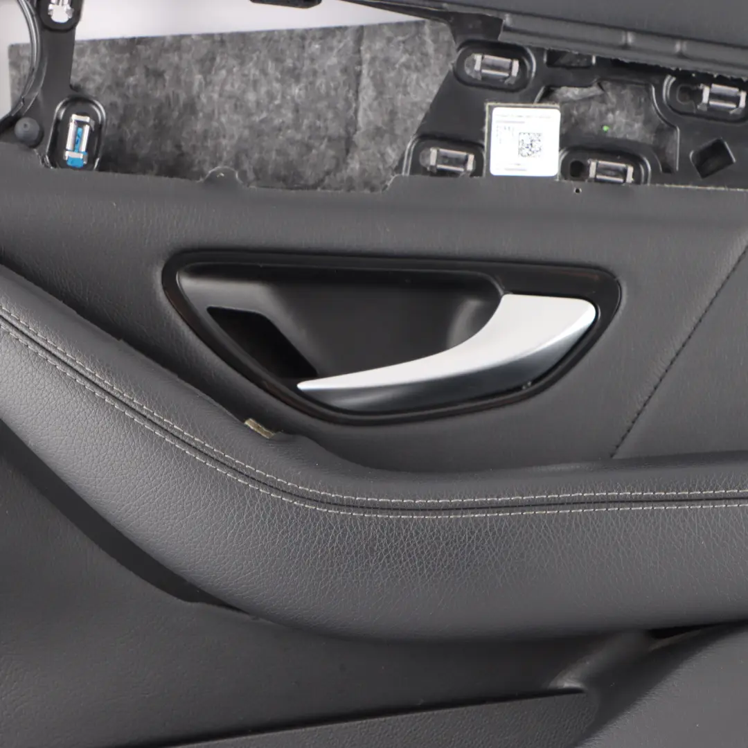 Mercedes GLC X253 Door Card Trim Panel Front Right O/S Lining Black - SKU rhd-A2537202804 - Part number A2537202804