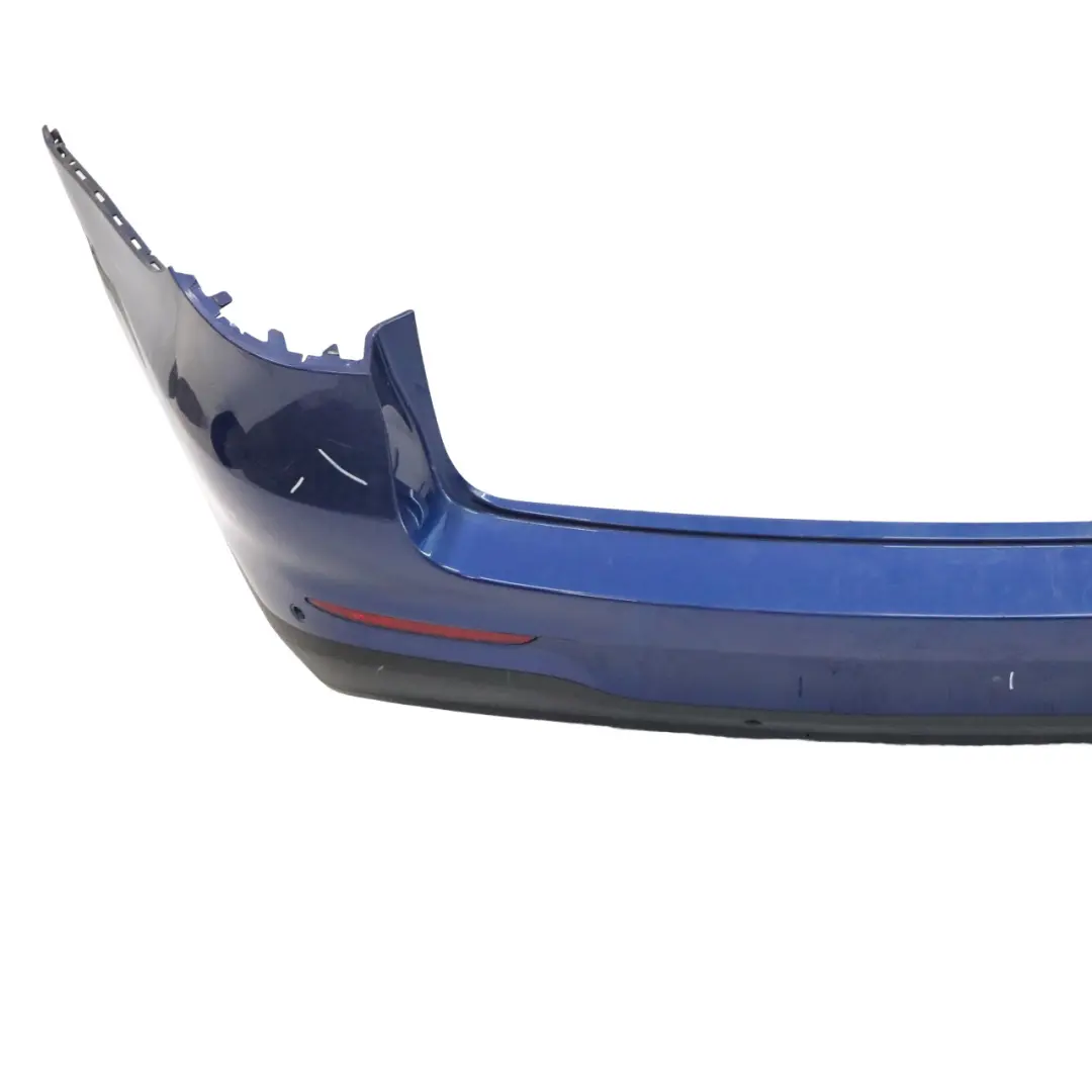 Bumper AMG Trim Panel Covering Brilliant Blue Metallic - 896 to Mercedes X253 Rear with Part number A2538851601 Mercedes X253 Rear Bumper AMG Trim Panel Covering Brilliant Blue Metallic - 896 - SKU A2538851601-BRB - Part number A2538851601