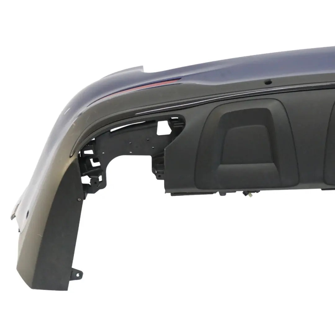 Bumper AMG Trim Panel Covering Brilliant Blue Metallic - 896 to Mercedes X253 Rear with Part number A2538851601 Mercedes X253 Rear Bumper AMG Trim Panel Covering Brilliant Blue Metallic - 896 - SKU A2538851601-BRB - Part number A2538851601