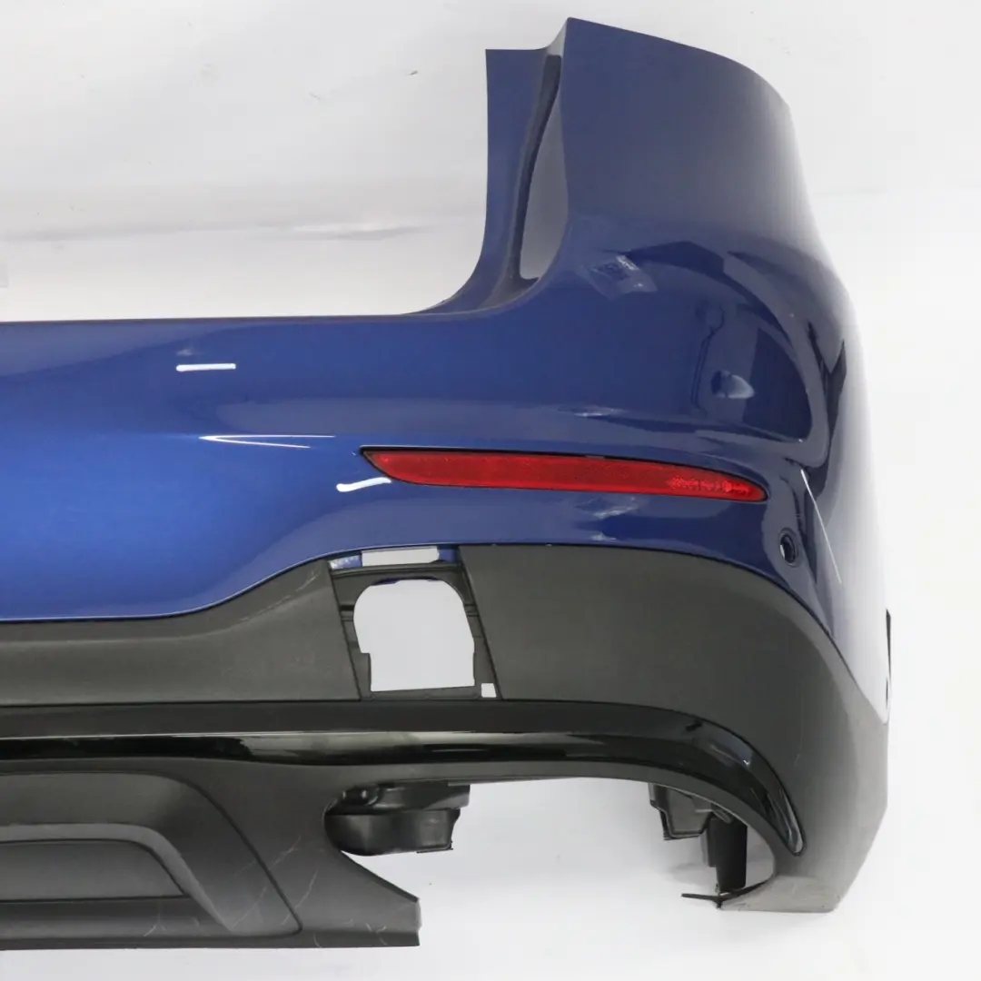 Mercedes X253 Rear Bumper AMG Trim Panel Covering Brilliant Blue Metallic - 896 - SKU A2538851601-BRB - Part number A2538851601