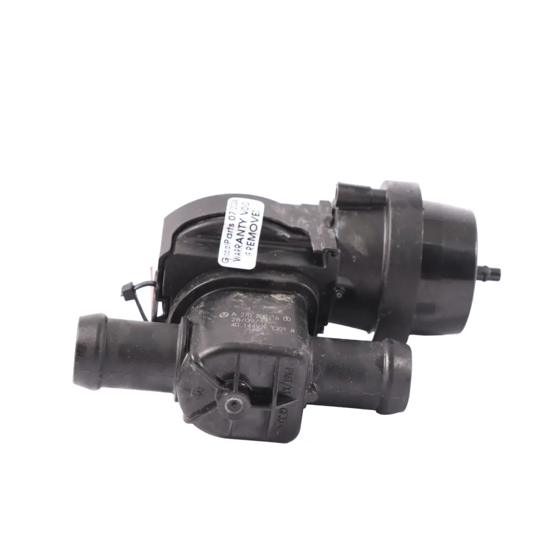  Ligne de purge Mercedes W204 W212 Vanne d'arrêt du réservoir - SKU A2702001600 - Numéro de pièce A2702001600