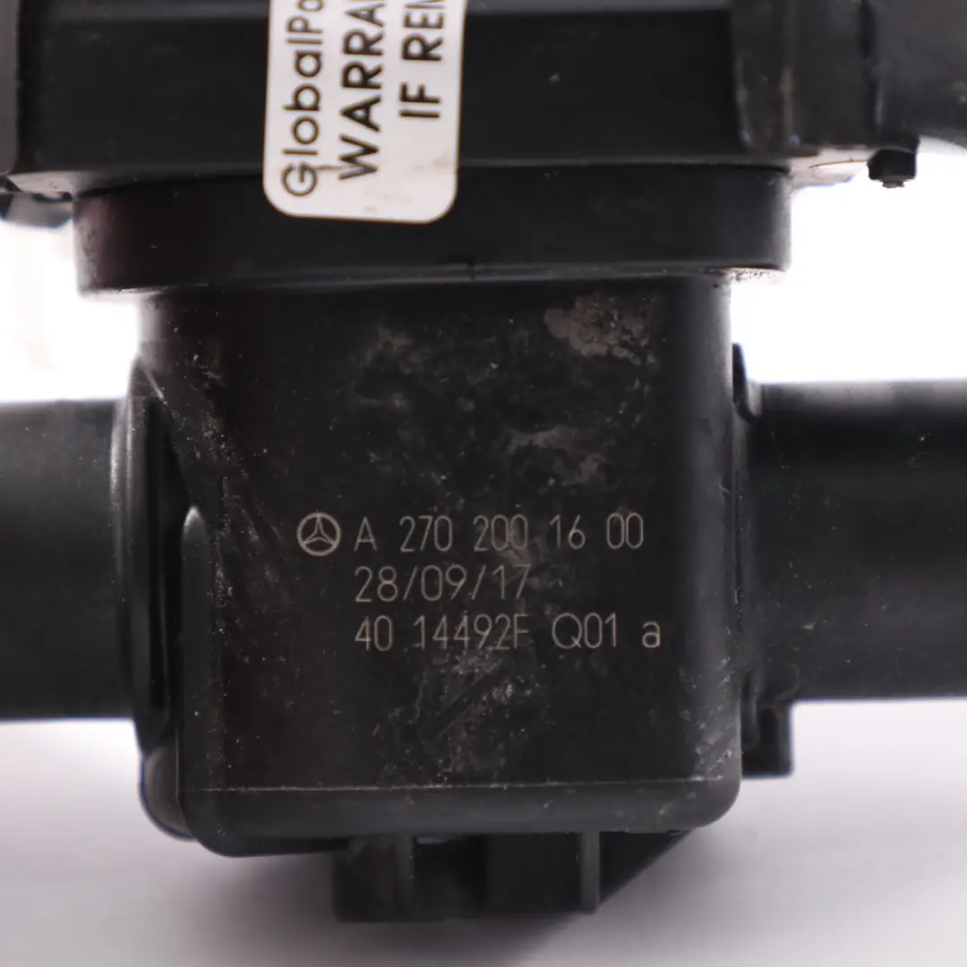 Mercedes W204 W212 Elektrozawór Wody Benzyna M270 - SKU A2702001600 - Numer Części A2702001600