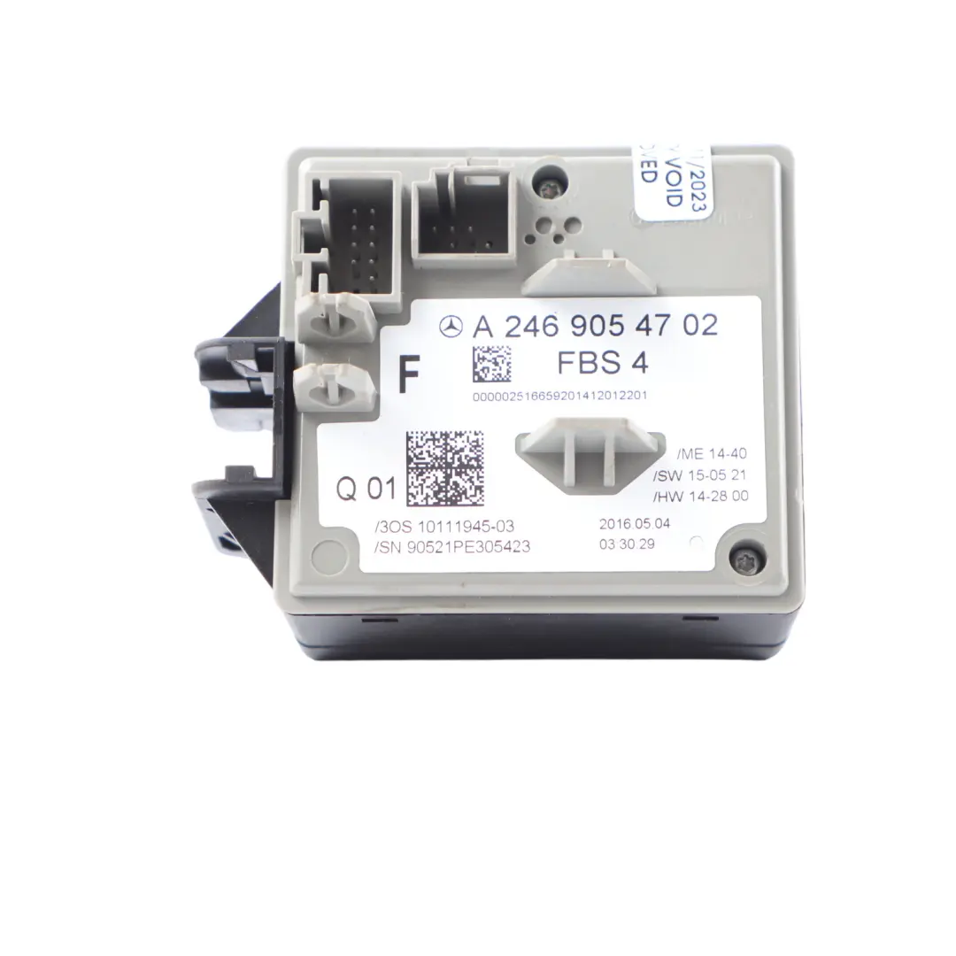 Mercedes W176 W246 A180 B180 270.910 122HP Engine ECU Kit Key Lock - SKU A2709002100-12 - Part number A2709002100