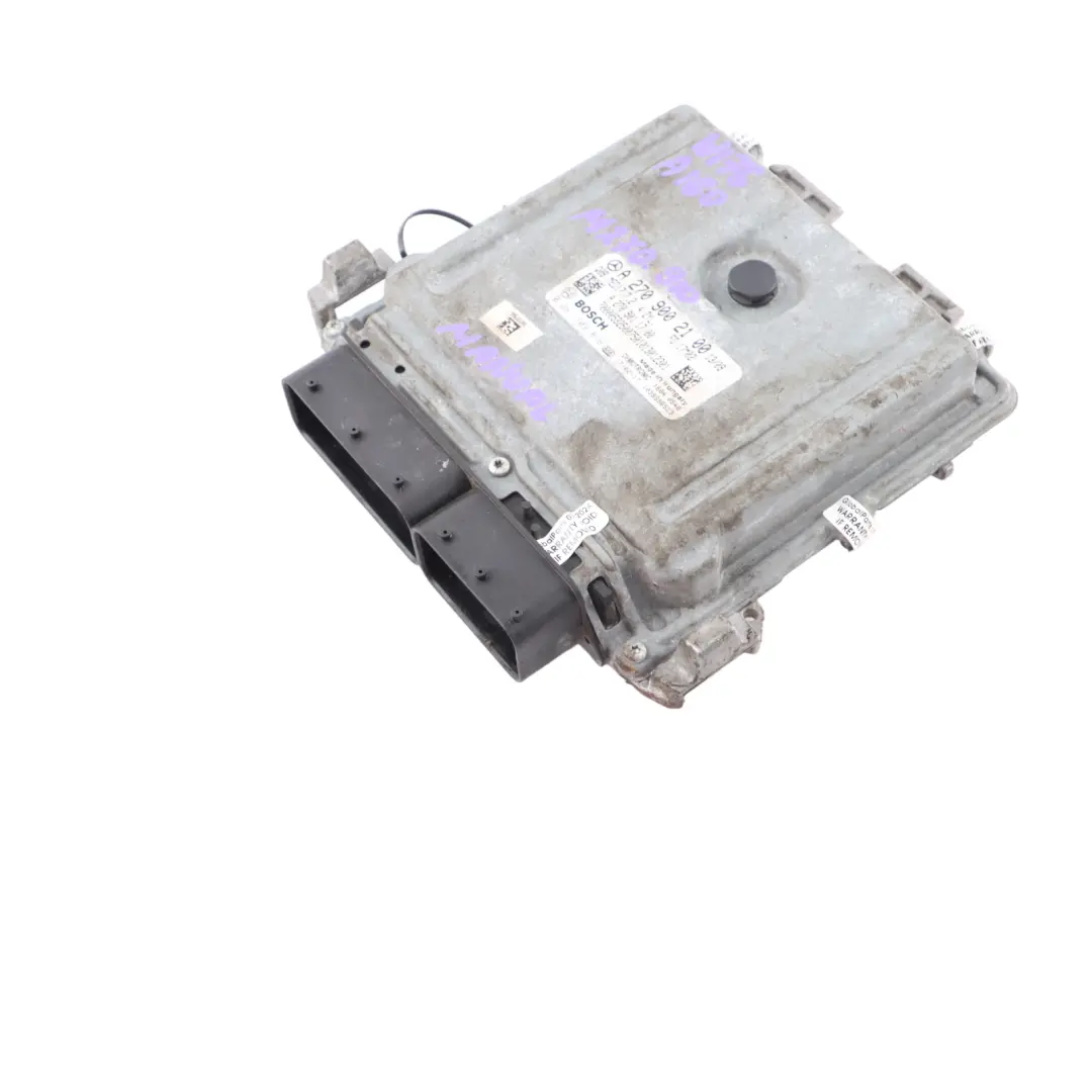 A160 W246 B160 270.910 102HP Engine ECU Unit Manual to Mercedes W176 with Part number A2709002100 Mercedes W176 A160 W246 B160 270.910 102HP Engine ECU Unit Manual - SKU A2709002100-9 - Part number A2709002100