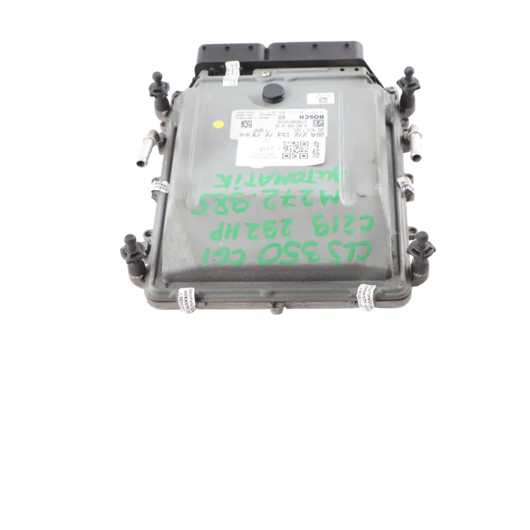 CLS350 CDI M272.985 Engine Unit Module ECU Automatic to Mercedes C219 with Part number A2721537279 Mercedes C219 CLS350 CDI M272.985 Engine Unit Module ECU Automatic - SKU A2721537279 - Part number A2721537279