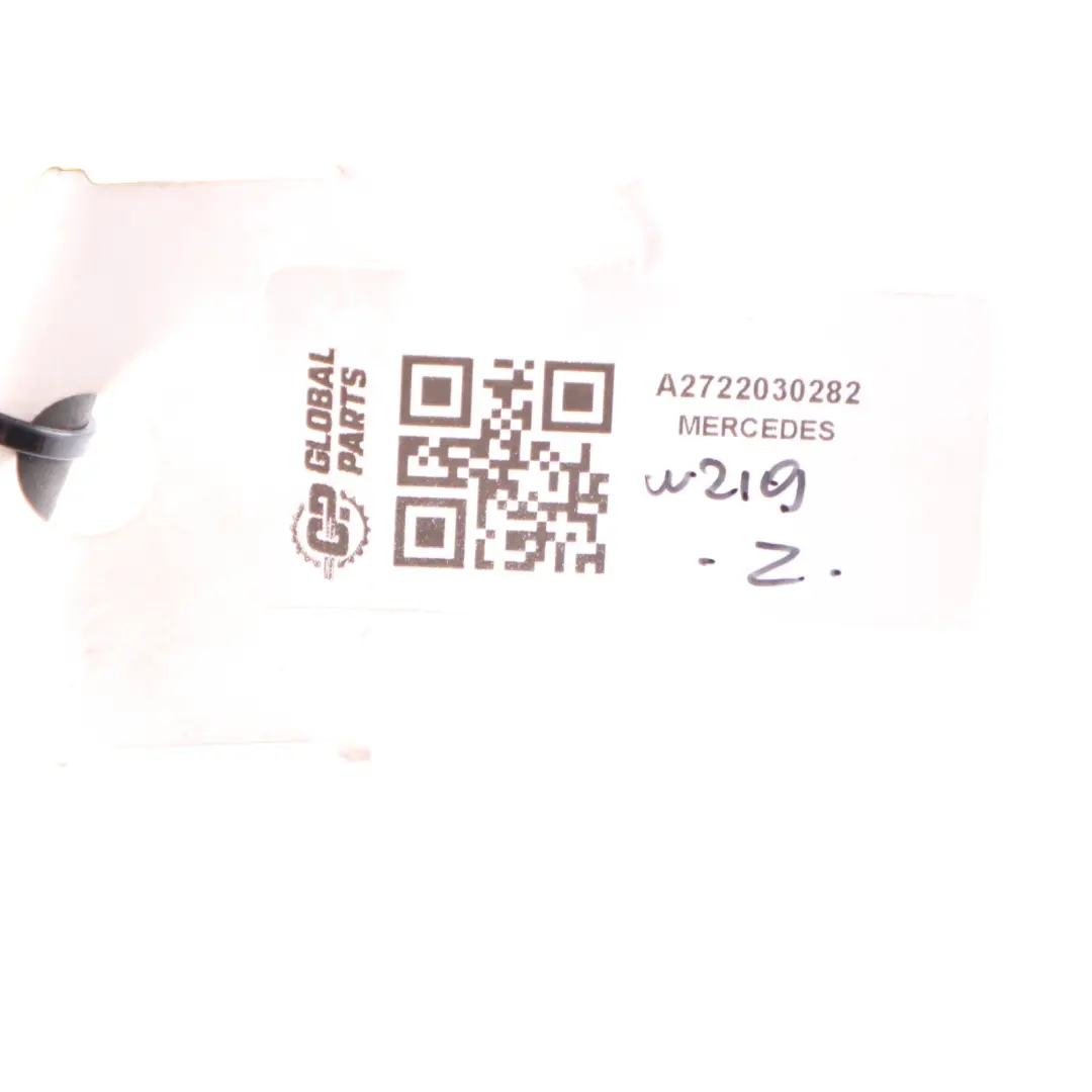 Coolant Hose Mercedes W204 W212 M272 Engine Control Unit Line Pipe to with Part number A2722030282 Coolant Hose Mercedes W204 W212 M272 Engine Control Unit Line Pipe - SKU A2722030282 - Part number A2722030282