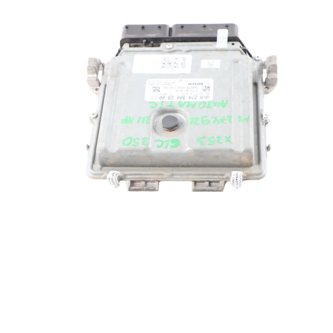 M274.920 4-Matic Engine ECU Unit Module to Mercedes X253 GLC 250 with Part number A2749002900 Mercedes X253 GLC 250 M274.920 4-Matic Engine ECU Unit Module - SKU A2749002900-1 - Part number A2749002900
